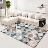客厅地毯 现代简约时尚沙发简欧北欧美式卧室茶几垫抽象图案地毯