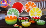 手绘陶瓷创意餐具套装 卡通碗西瓜碗沙拉碗泡面碗可爱水果碗盘勺