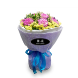 广州简·花鲜花同城速递 最亲爱的你 11枝康乃馨花束 生日送母亲