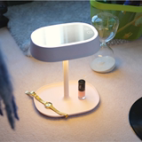 货充电桌面LED灯化妆镜 美容镜 智能镜 创意公主镜床头台灯现
