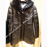 JZ 玖姿专柜正品代购2015冬季新款羽绒皮衣JWVD01102/000原价8580