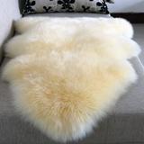 澳洲纯羊毛地毯客厅卧室地毯羊皮床边毯羊毛沙发坐垫飘窗垫可定做