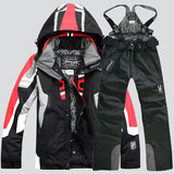 Spiderco/蜘蛛滑雪服 套装男户外防水防寒超保暖透气滑雪服男套装