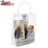 日本多格漫 猫咪用美容大礼包 指甲刀 梳子 亮毛刷 理毛刷 送玩具