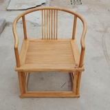 新中式老榆木免漆家具禅意圈椅禅椅梳背椅现代简约茶椅太师椅特价