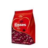 年货kisses好时巧克力黑巧克力袋装500g好时之吻结婚庆散装喜糖果