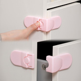 儿童安全锁宝宝防夹手抽屉锁婴儿安全防护冰箱扣柜子柜门防开锁扣