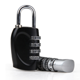 4位数金属密码锁箱包锁健身房旅行箱密码锁挂锁门锁
