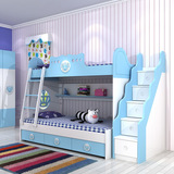 儿童床 上下铺双层高低床多功能组合子母床学生宿舍储物家具定制