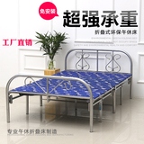 依辰包邮折叠床单人床木板床硬板床0.8米0.9米1米1.2米1.5米四折