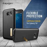 韩国SPIGEN 三星S6硅胶套手机壳支架galaxy S6盖世6保护外壳