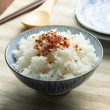 日本进口日式和风古韵釉下彩陶瓷碗家用瓷碗米饭碗创意餐具碗套装