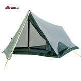 Alltel正品双层铝杆帐篷 徒步穿越双人用品装备 户外野营单人帐篷