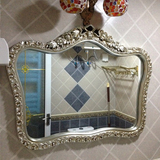 高档卫生间镜子 客厅壁挂 装饰镜 欧式浴室镜 皇冠 梳妆 玄关 镜