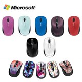 正品Microsoft/微软无线蓝影便携迷你鼠标3500限量版艺术版多颜色
