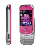 Nokia/诺基亚7230滑盖大字体老人 女士 学生3G手机