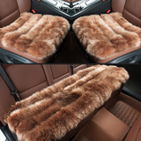 福特福克斯新蒙迪欧翼虎锐界纯羊毛绒汽车坐垫三件套单片座垫冬季