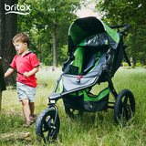 britax/宝得适婴儿推车高景观越野型三轮婴儿车进口推车-跑趣