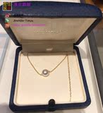 日本代购直邮 MIKIMOTO 白色通路海水珍珠项链18k金 白金项链两款