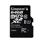 金士顿手机相机监控内存卡64g TF卡高速c10sd卡闪存卡储存卡小卡