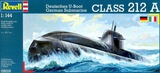 【动感模型】Revell利华05019 1/144 德国海军U-212A潜艇