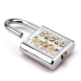 转盘锁密码密码锁保险柜更衣衣柜健身房健身专用铜锁