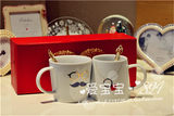 【现货】日本Afternoon Tea先生&小姐马克杯对杯咖啡杯 结婚礼物