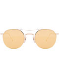 美国代购 Thom Browne/桑姆-布郎尼 男士Brow 圆形长条太阳眼镜