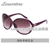【专柜正品】古驰女款 GUCCI GG3525/K/S 4YCK8 紫色墨镜太阳眼镜