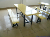 玻璃钢餐桌椅饭堂玻璃钢餐桌椅食堂餐桌椅学校学生分体餐桌广东