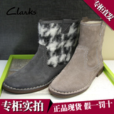 正品现货代购Clarks其乐女鞋Cabaret Rock低跟休闲短靴子雪地靴