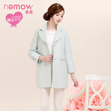 Nemow/拿美南梦冬装正品新款毛呢外套茧型韩版呢大衣EA5G438