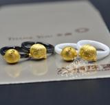 [转卖]现货香港六福珠宝代购黄金 抱抱家庭男孩女孩陶瓷戒指