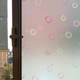 卫生间窗纸玻璃贴膜浴室窗贴透光不透明窗户玻璃贴纸磨砂遮光防晒