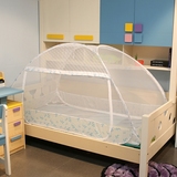 蒙古包帐篷式免安装三开门学生儿童蚊帐单人床上下铺子母床蚊帐