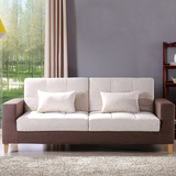 北欧宜家折叠沙发床1.2米可拆洗布艺沙发床1.8米双人日式两用
