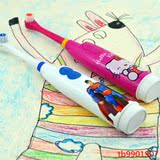 电动牙刷儿童3-6-10岁防水转动成人自动电动包邮正品软毛卡通