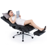 【百狮堂】电脑椅家用办公老板椅子 升降可躺时尚沙发转椅