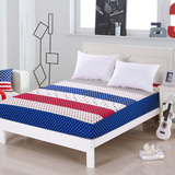 多款可选床笠式床单床垫条纹简约保护套纯棉单件1.2  1.5   1.8米