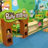 新款区域组合玩具柜早教幼儿园儿童储物架收纳架图书馆转角分区柜
