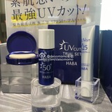 MOMO 日本柜 HABA无添加 16年限定套装 UV防晒蜜粉UV防晒乳液