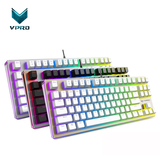 雷柏（Rapoo）V500 RGB幻彩背光 电竞机械键盘 正品