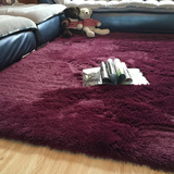 欧式丝毛地毯客厅卧室茶几满铺床边毯定制榻榻米地毯家用简约现代