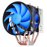 九州风神 霜塔 多平台cpu散热器 4纯铜热管AMD 1150/55/6CPU风扇