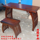 特价老榆木琴桌实木国学桌古琴桌仿古中式古琴桌凳两件套古筝复古