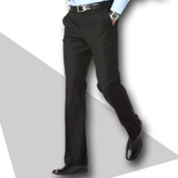 G2000西裤男装正装 休闲商务修身纯黑色面试免烫西装裤职业装长裤
