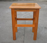 实木方凳/坐凳 餐凳/食堂凳/杂木凳/矮凳/工作椅/凳子 简易方凳