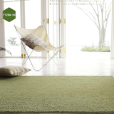 日本原装进口高档定制地毯条毯加长毛柔软超厚纯色长方形F4星客厅