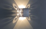方形铝质1w led光源3w中式现代壁灯过道楼梯墙壁灯床头小夜灯