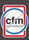 CFM公司 发动机标志 航空/民航 汽车 车贴个性贴纸 1